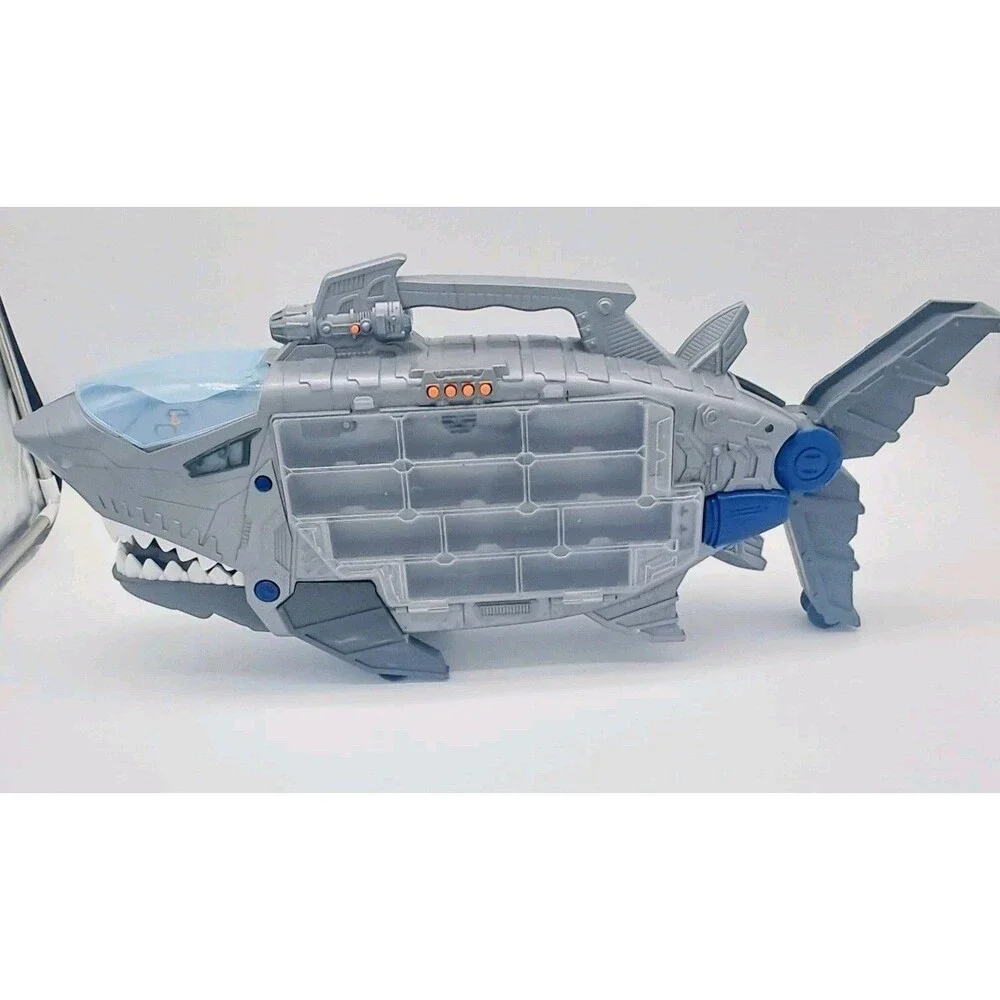 Shark Transporter for Toy Cars Lights & Sounds Toy Carrier Hot Wheels Matchbox